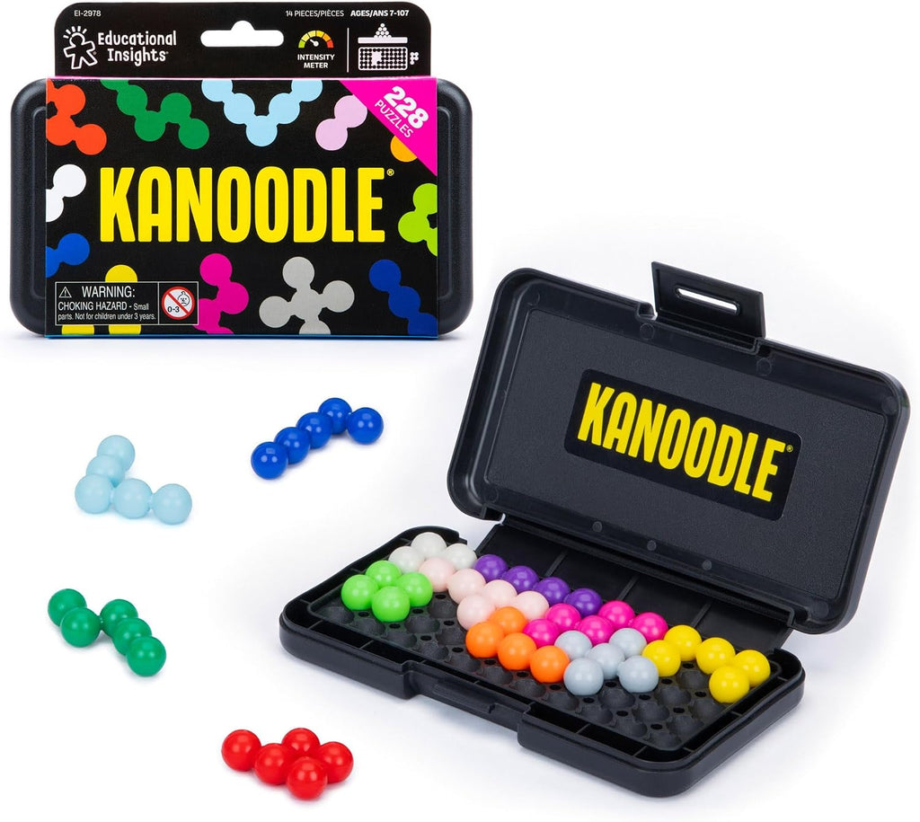 Educational Insights Kanoodle — Portable 2D & 3D Puzzle Game