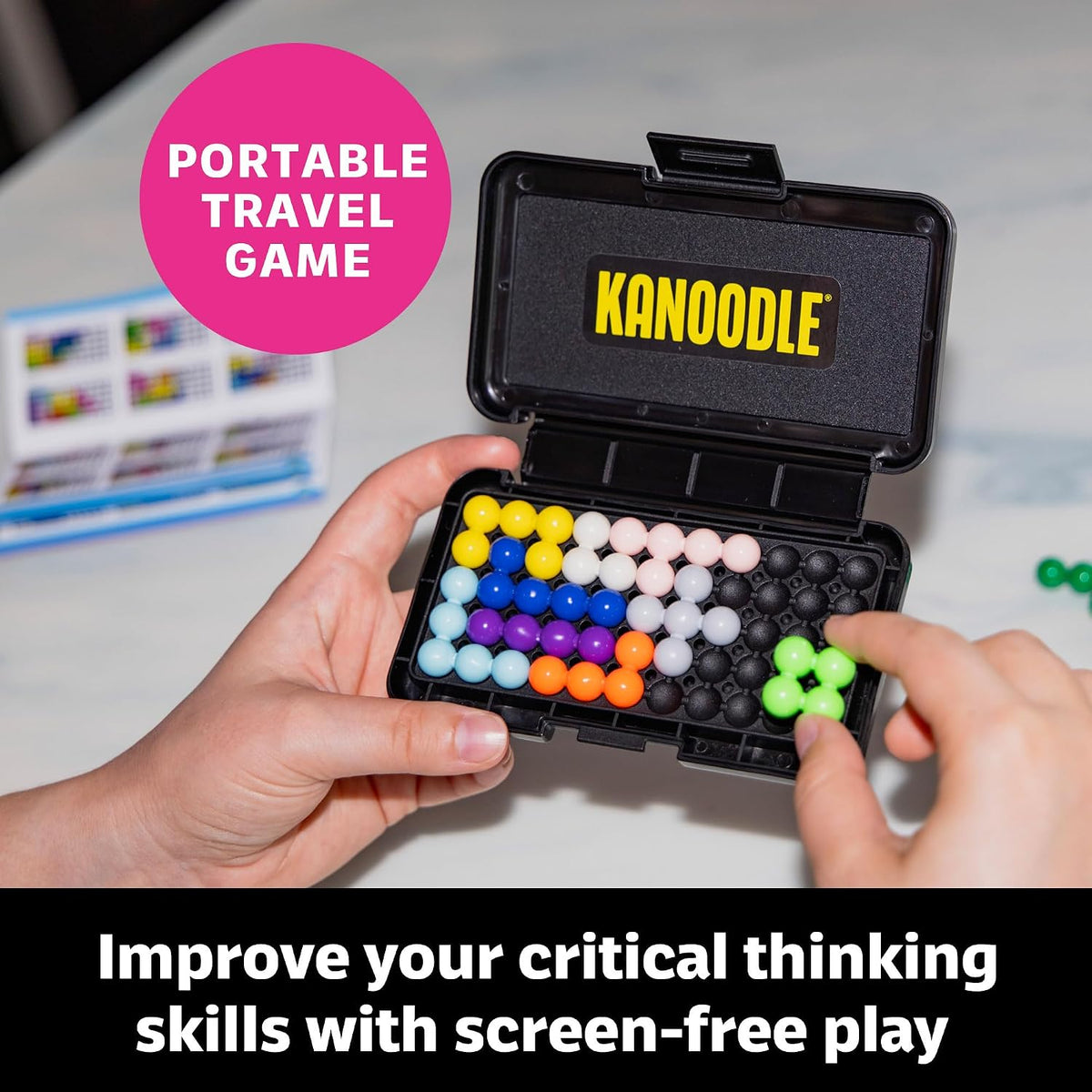 Educational Insights Kanoodle — Portable 2D & 3D Puzzle Game